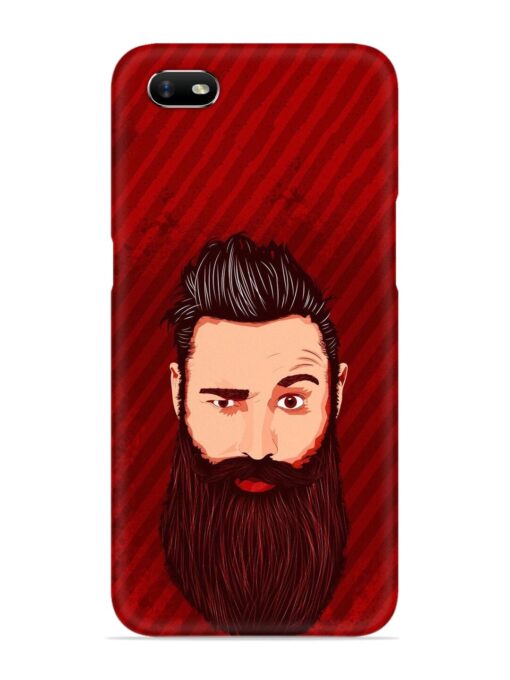 Beardo Man Snap Case for Oppo A1K Zapvi