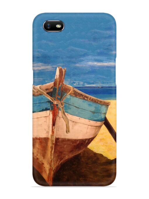 Canvas Painting Snap Case for Oppo A1K Zapvi