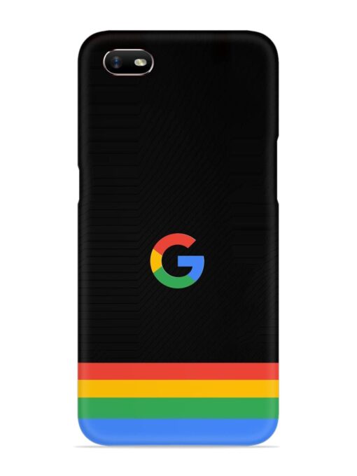 Google Logo Art Snap Case for Oppo A1K Zapvi