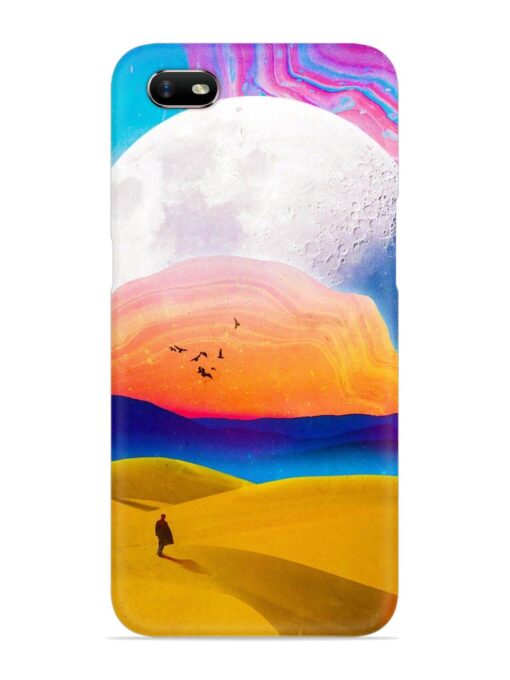 Sandy Desert Snap Case for Oppo A1K Zapvi