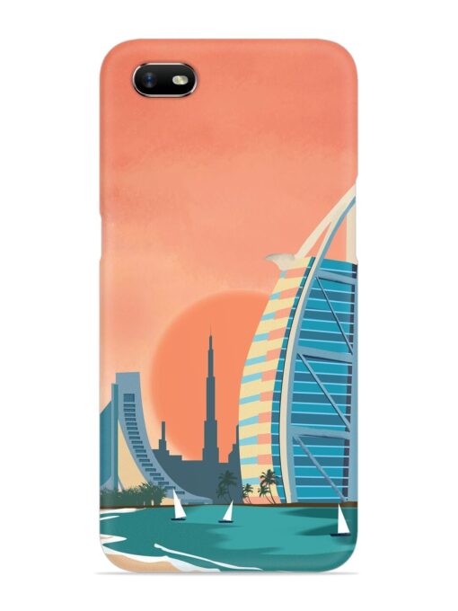 Dubai Architectural Scenery Snap Case for Oppo A1K Zapvi