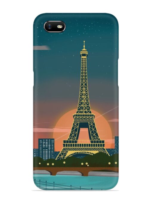 Scenery Architecture France Paris Snap Case for Oppo A1K Zapvi