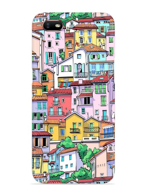 Europe Old Town Snap Case for Oppo A1K Zapvi