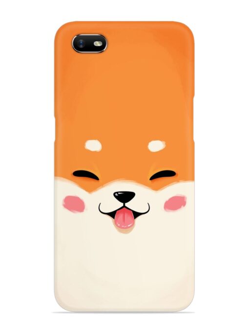 Happy Cat Art Snap Case for Oppo A1K Zapvi