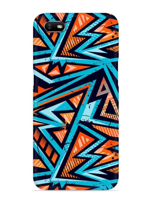 Abstract Seamless Grunge Snap Case for Oppo A1K