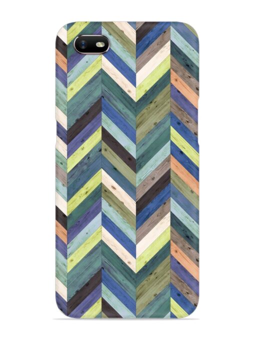 Chevron Random Color Snap Case for Oppo A1K Zapvi