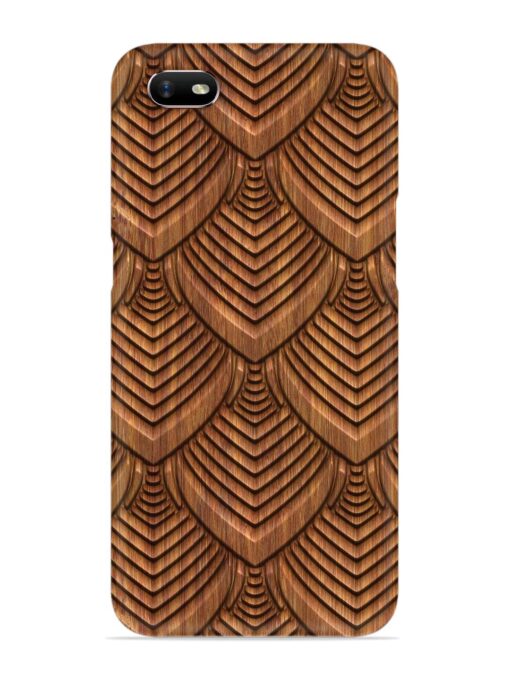 Carved Pattern On Snap Case for Oppo A1K Zapvi