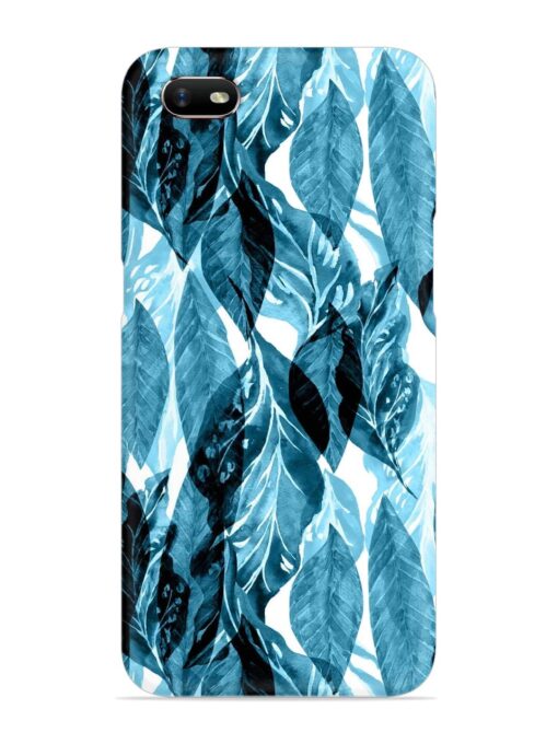 Leaves Pattern Jungle Snap Case for Oppo A1K