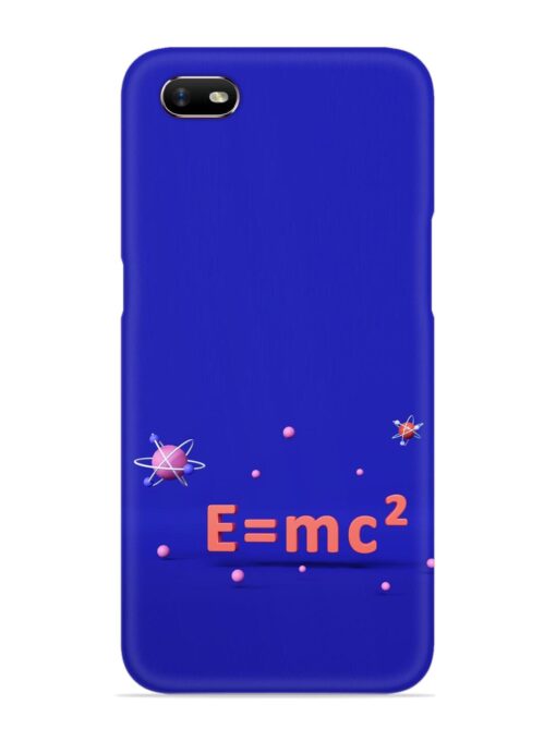 Formula Relativity Equation Snap Case for Oppo A1K Zapvi