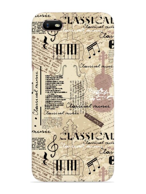 Classical Music Lpattern Snap Case for Oppo A1K Zapvi