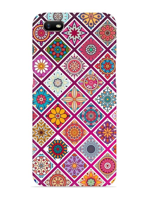 Seamless Tile Pattern Snap Case for Oppo A1K Zapvi