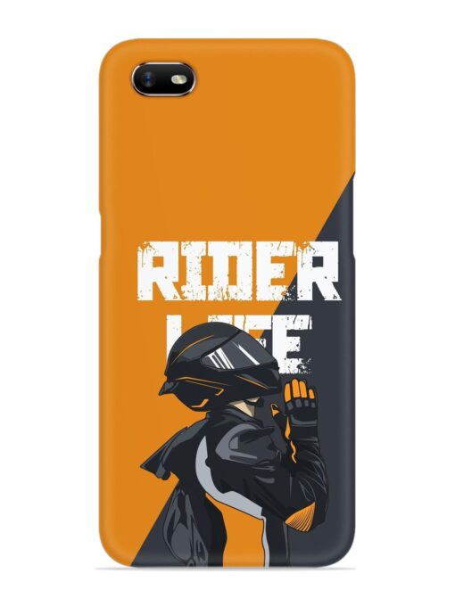 Rider Life Snap Case for Oppo A1K Zapvi