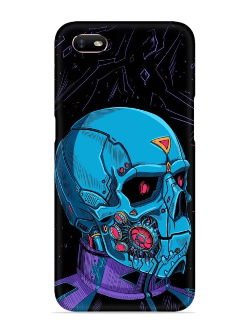 Skull Robo Vector Snap Case for Oppo A1K