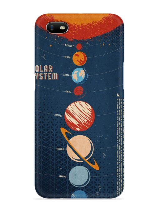 Solar System Vector Snap Case for Oppo A1K Zapvi