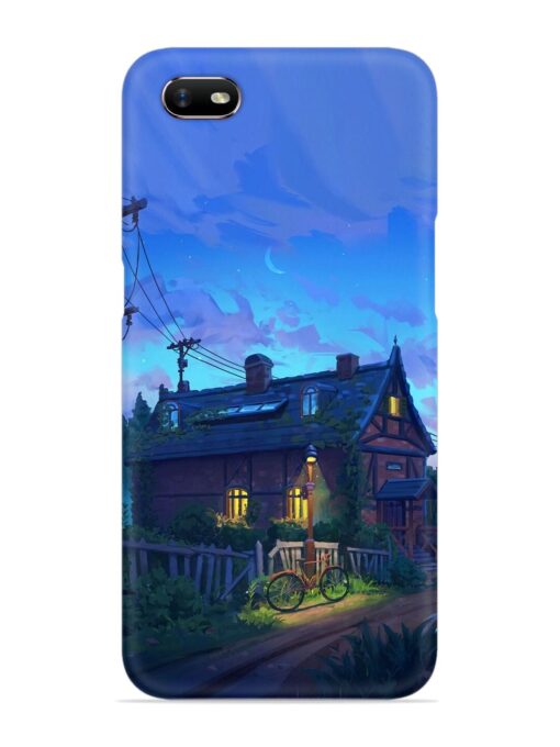 Beautiful Village House Snap Case for Oppo A1K