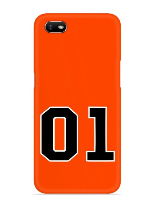 01 Number Snap Case for Oppo A1K Zapvi