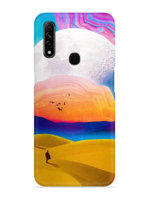 Sandy Desert Snap Case for Oppo A31 Zapvi