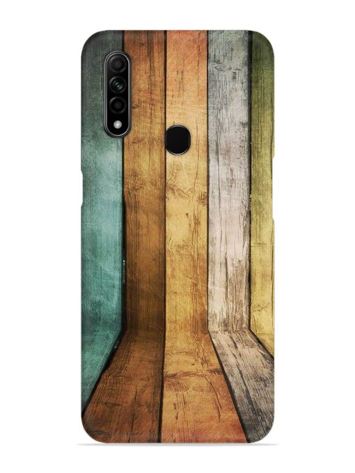 Wooden Realistic Art Snap Case for Oppo A31 Zapvi