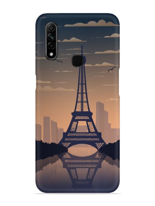 France Paris Eiffel Tower Gradient Snap Case for Oppo A31 Zapvi