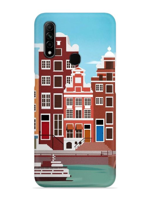 Scenery Architecture Amsterdam Landscape Snap Case for Oppo A31 Zapvi