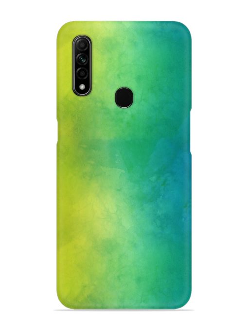 Yellow Green Gradient Snap Case for Oppo A31