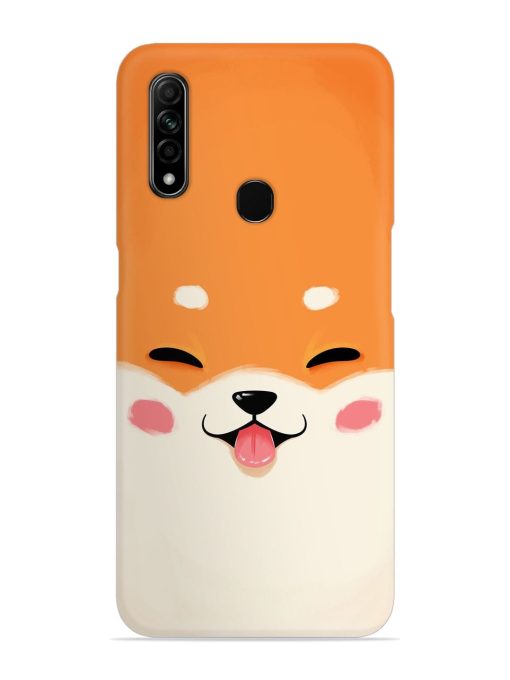 Happy Cat Art Snap Case for Oppo A31 Zapvi