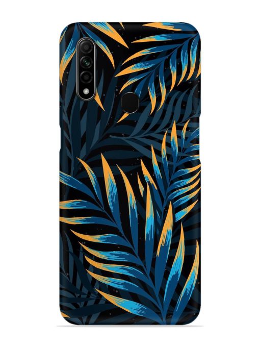 Abstract Leaf Art Snap Case for Oppo A31