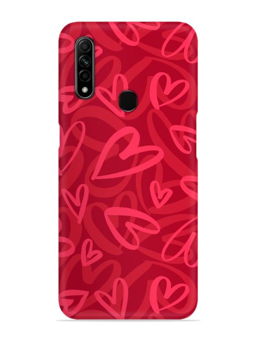 Seamless Romantic Pattern Snap Case for Oppo A31 Zapvi