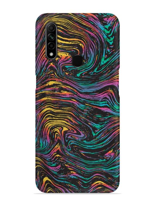 Abstract Liquid Colors Snap Case for Oppo A31