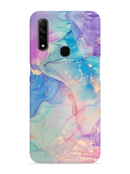 Alcohol Ink Colors Snap Case for Oppo A31 Zapvi