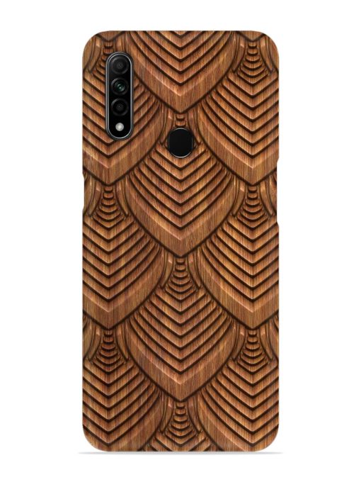 Carved Pattern On Snap Case for Oppo A31