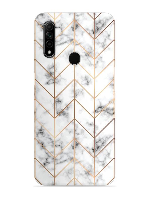 Vector Marble Texture Snap Case for Oppo A31 Zapvi