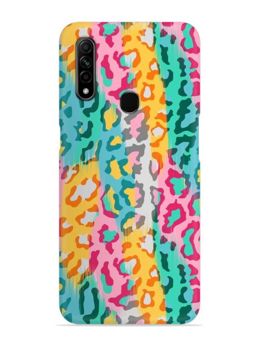 Seamless Vector Colorful Snap Case for Oppo A31 Zapvi