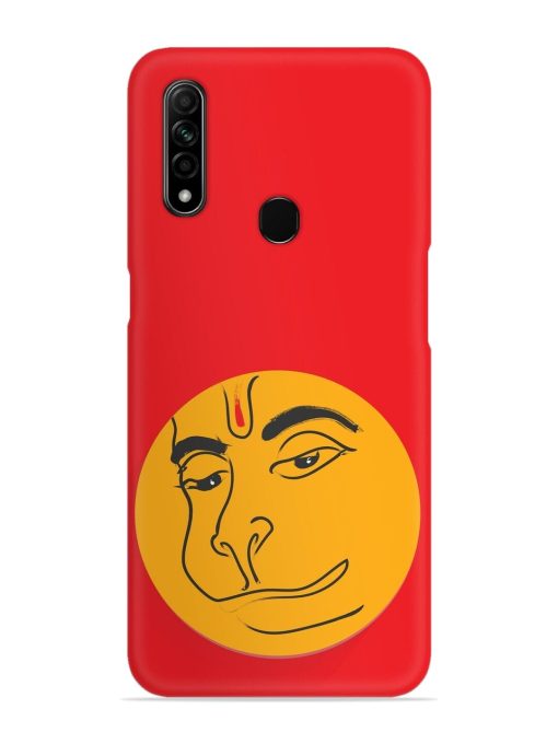 Lord Hanuman Vector Snap Case for Oppo A31 Zapvi