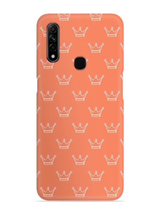 Hand Drawn Crown Snap Case for Oppo A31