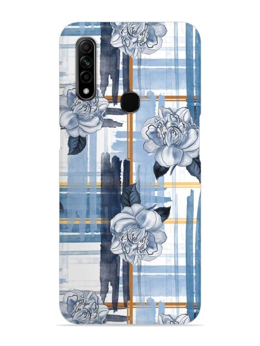 Watercolor Pattern Rose Snap Case for Oppo A31 Zapvi