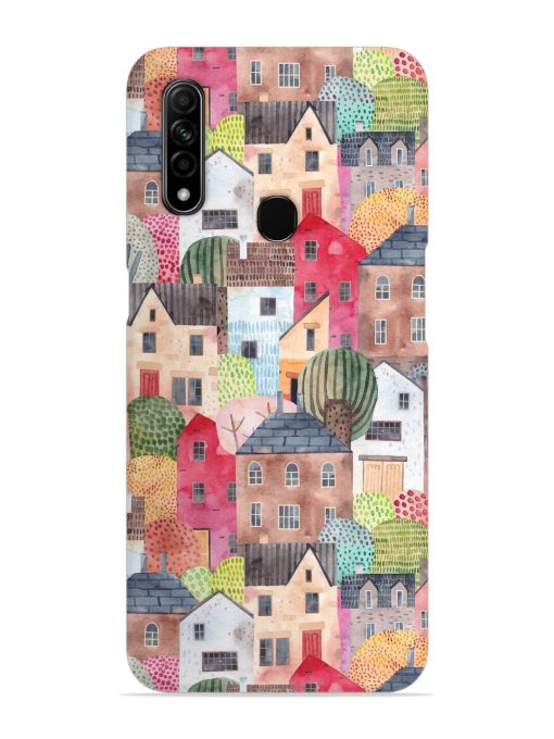 Abstract Seamless Pattern Snap Case for Oppo A31 Zapvi