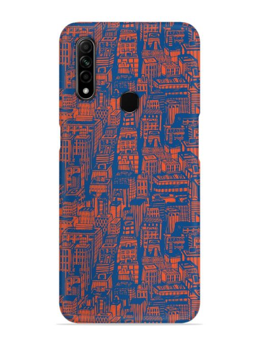 Hand Drawn Seamless Snap Case for Oppo A31