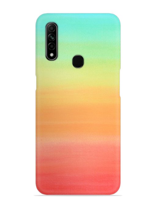 Background Sky Watercolor Snap Case for Oppo A31 Zapvi