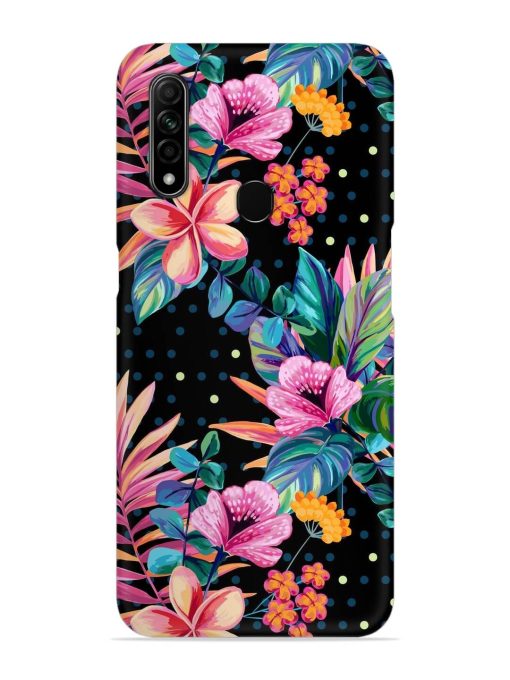 Seamless Floral Pattern Snap Case for Oppo A31