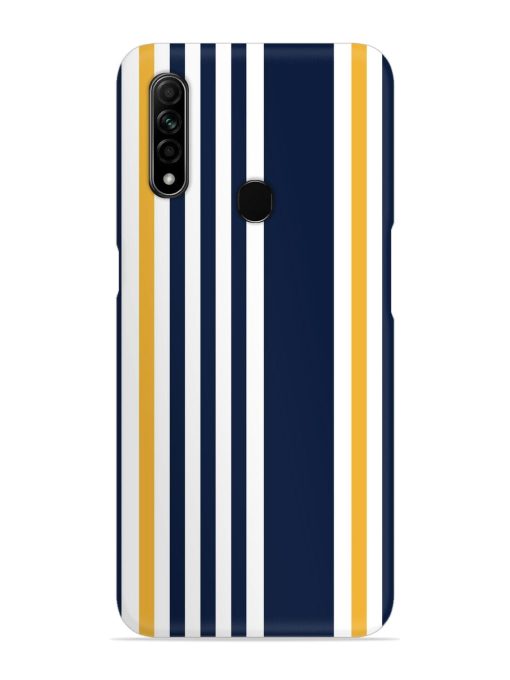 Seamless Stripe Pattern Snap Case for Oppo A31