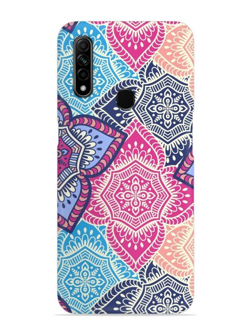 Ethnic Floral Seamless Snap Case for Oppo A31