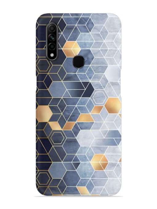 Geometric Abstraction Hexagons Snap Case for Oppo A31 Zapvi