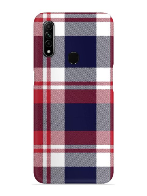 Classic Plaid Tartan Snap Case for Oppo A31 Zapvi