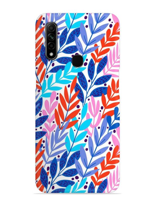 Bright Floral Tropical Snap Case for Oppo A31 Zapvi