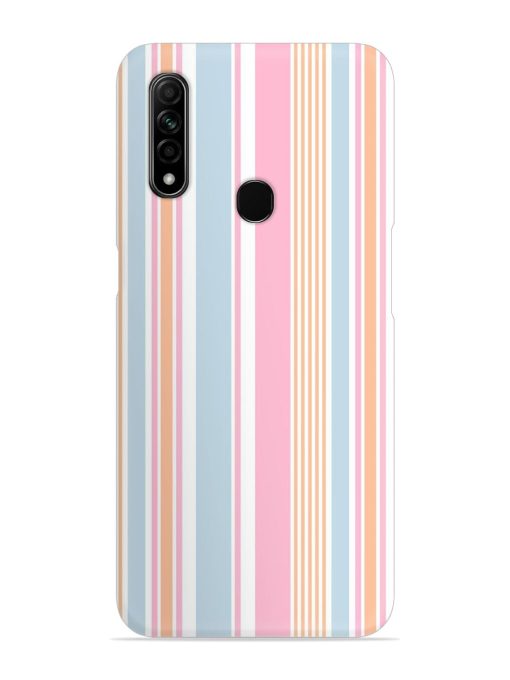 Stripe Seamless Pattern Snap Case for Oppo A31