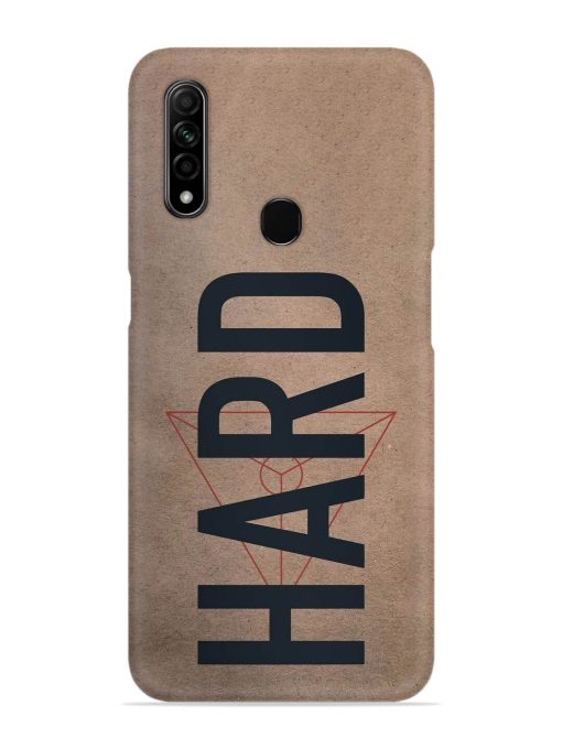 Hard Typo Snap Case for Oppo A31 Zapvi