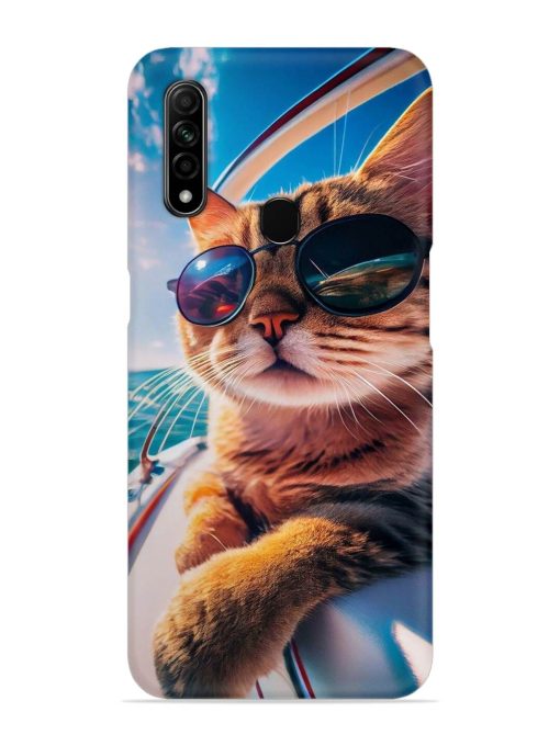 Cat In Style Snap Case for Oppo A31