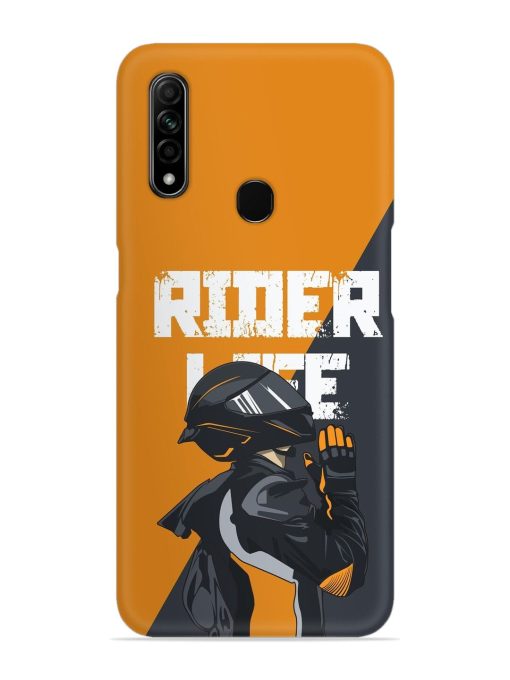 Rider Life Snap Case for Oppo A31 Zapvi