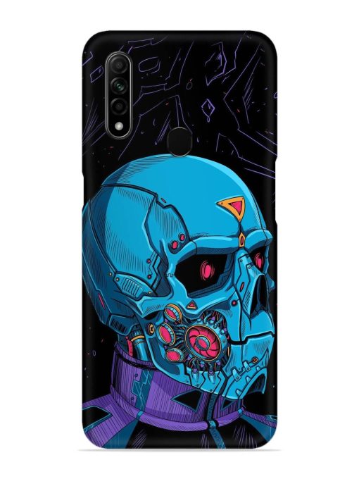 Skull Robo Vector Snap Case for Oppo A31 Zapvi